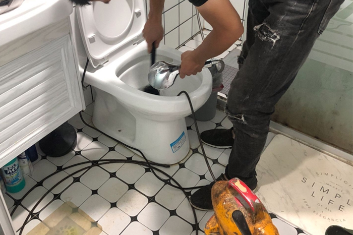 金塔疏通下水道