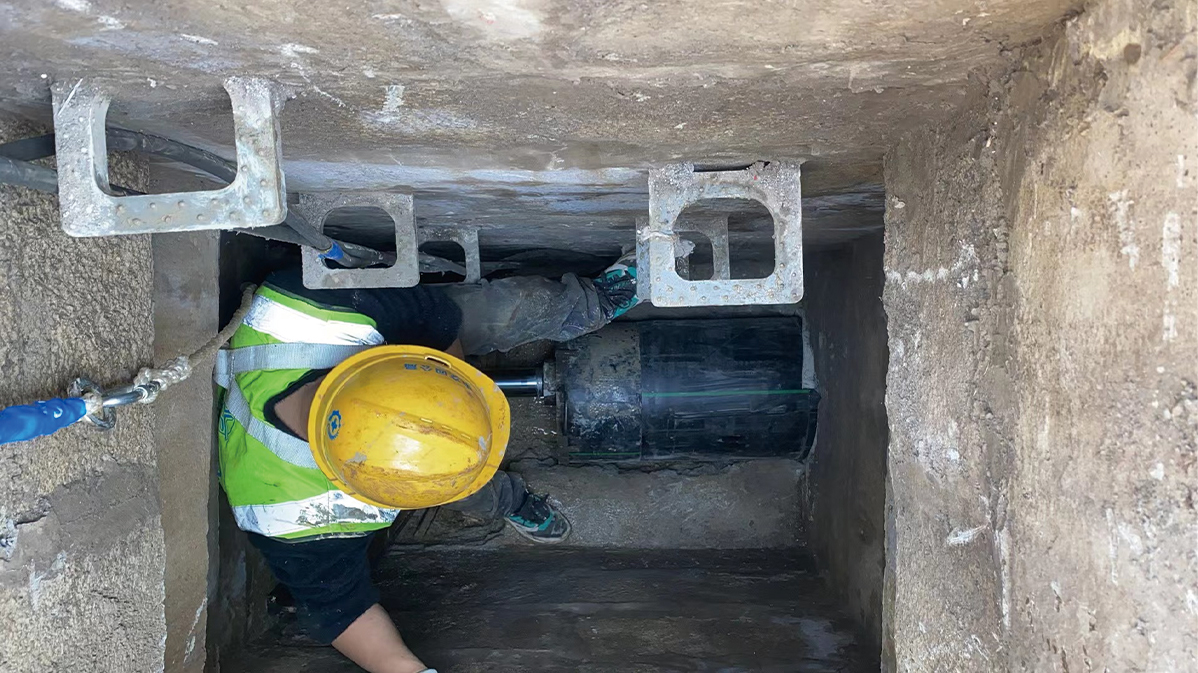 金塔HDPE短管内衬法